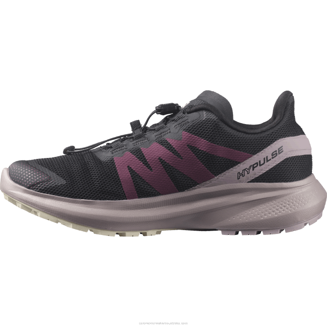 Women\'s Trail Running Shoes - Hypulse V42L1542 Salomon Black/Quail/Rainy Day - Salomon Australia