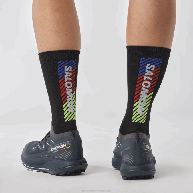 Women\'s Trail Running Shoes - Pulsar Trail Pro 2 V42L1493 Salomon Carbon/Orchid Bloom/Arctic Ice - Salomon shoes