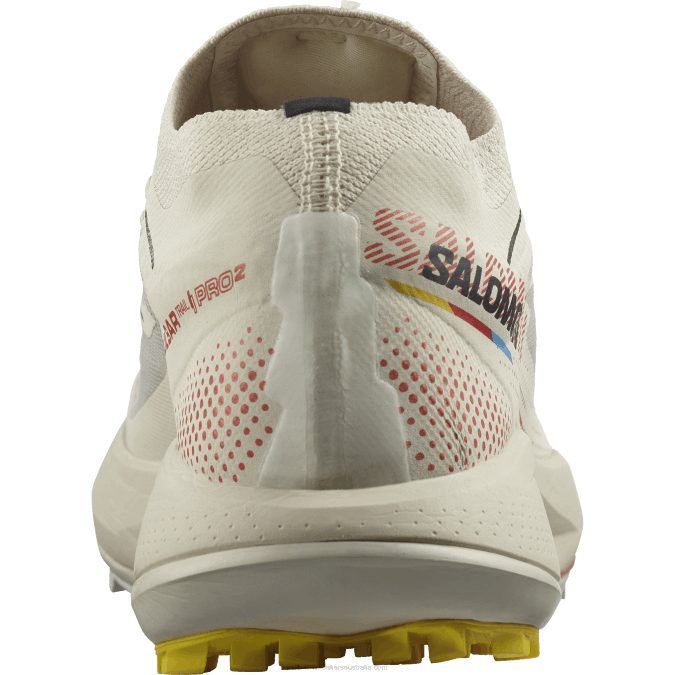 Women\'s Trail Running Shoes - Pulsar Trail Pro 2 V42L1494 Salomon Rainy Day/Hot Sauce/Freesia - Salomon Australia