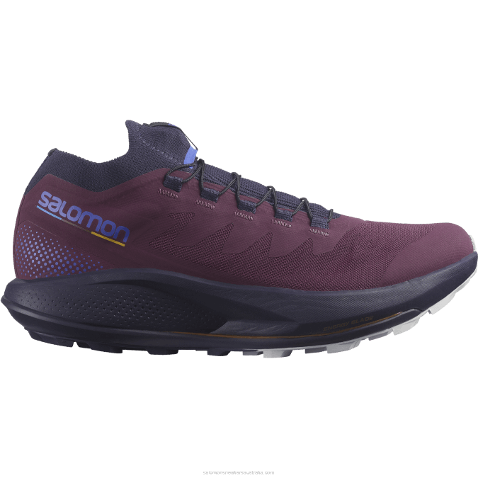 Women's Trail Running Shoes - Pulsar Trail Pro V42L1532 Salomon Grape Wine/Night Sky/Lunar Rock - Salomon shoes