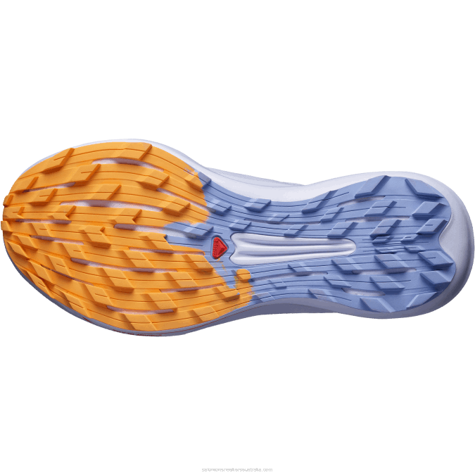 Women\'s Trail Running Shoes - Pulsar Trail Pro V42L1534 Salomon Purple Heather/Amparo Blue/Blazing Orange - Salomon sneakers Australia