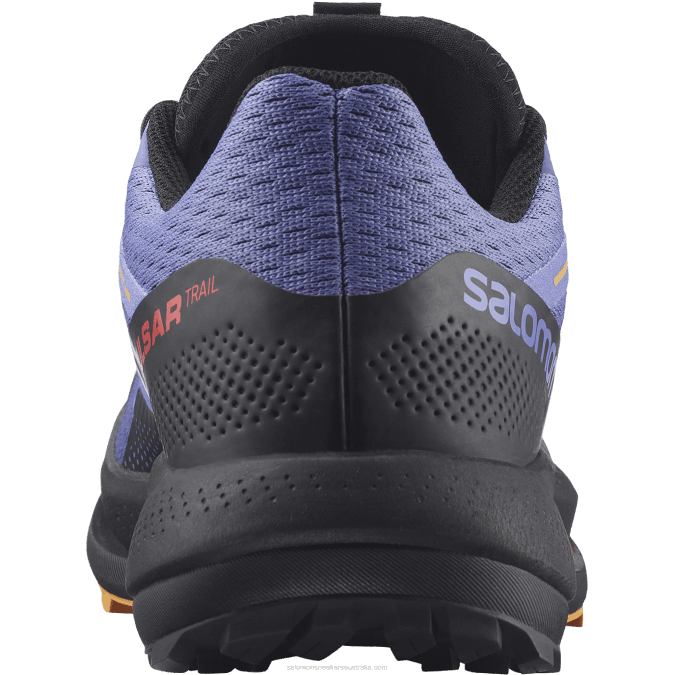 Women\'s Trail Running Shoes - Pulsar Trail V42L1510 Salomon Velvet Morning/Black/Blazing Orange - Salomon sneakers Australia