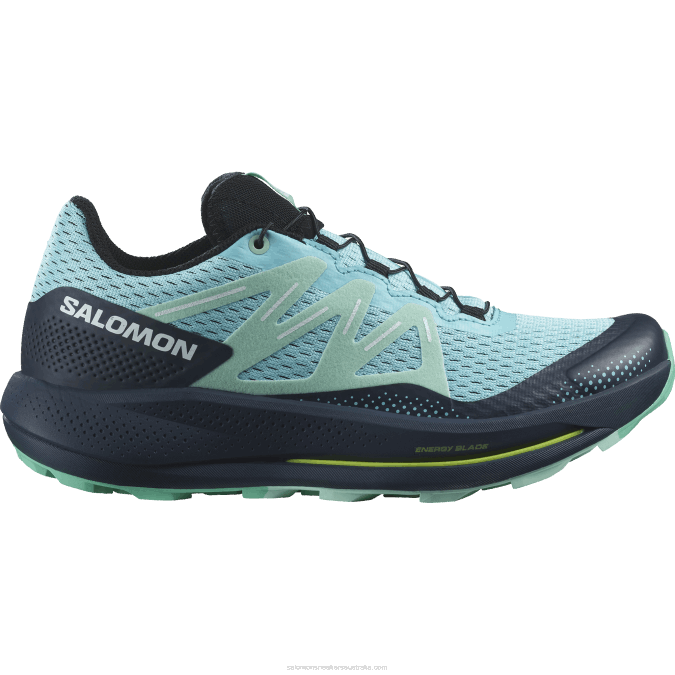 Women's Trail Running Shoes - Pulsar Trail V42L1513 Salomon Blue Radiance/Carbon/Yucca - Salomon sneakers Australia