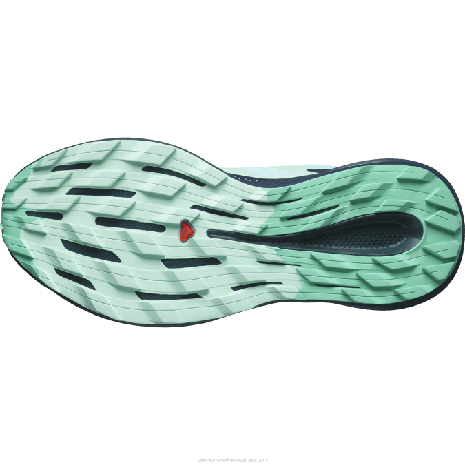 Women\'s Trail Running Shoes - Pulsar Trail V42L1513 Salomon Blue Radiance/Carbon/Yucca - Salomon sneakers Australia