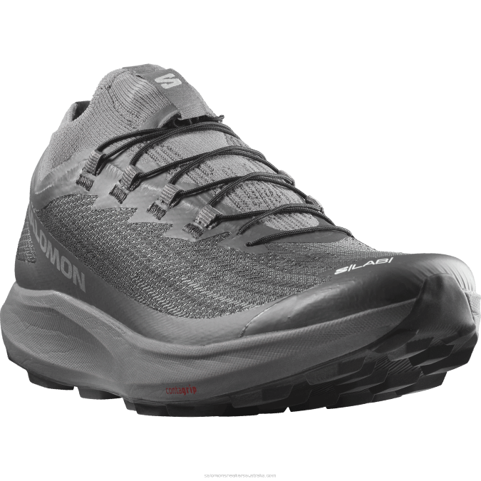 Women\'s Trail Running Shoes - S/Lab Pulsar 2 Soft Ground V42L1518 Salomon Quiet Shade/Magnet/Black - Salomon Australia