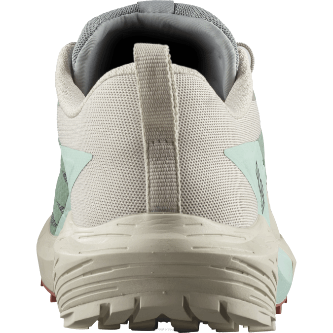 Women\'s Trail Running Shoes - Sense Ride 5 V42L1496 Salomon Lily Pad/Rainy Day/Bleached Aqua - Salomon shoes