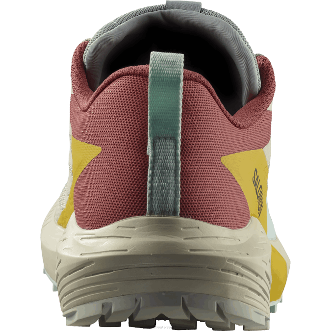 Women\'s Trail Running Shoes - Sense Ride 5 V42L1497 Salomon Rainy Day/Hot Sauce/Freesia - Salomon Australia