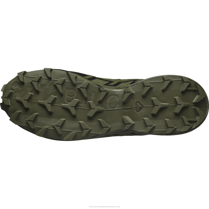 Women\'s Trail Running Shoes - Speedcross 6 Forces V42L803 Salomon Ranger Green/Black - Salomon shoes