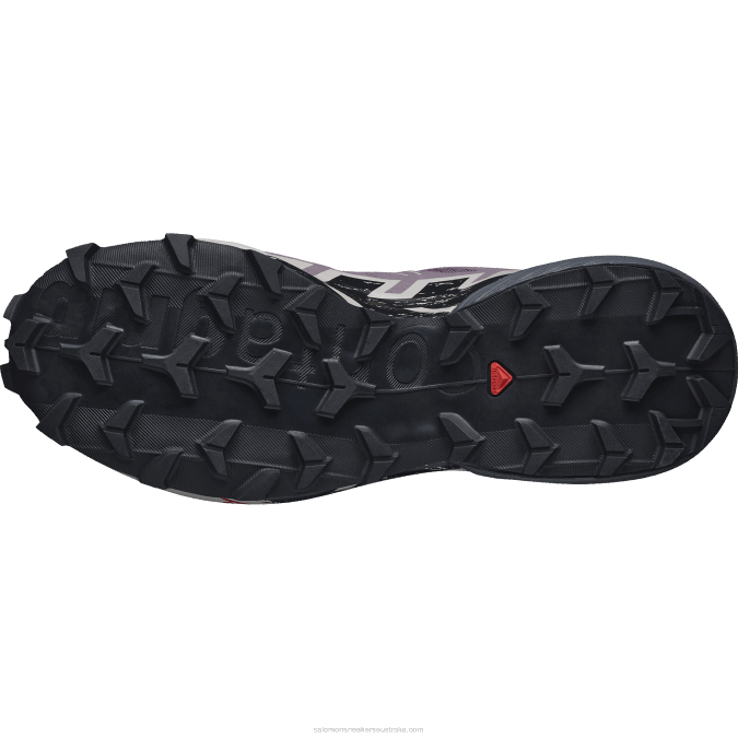 Women\'s Trail Running Shoes - Speedcross 6 V42L1504 Salomon Moonscape/Black/Ashes Of Roses - Salomon sneakers Australia