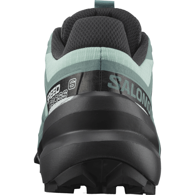 Women\'s Trail Running Shoes - Speedcross 6 V42L1505 Salomon Yucca/Ebony/White - Salomon shoes