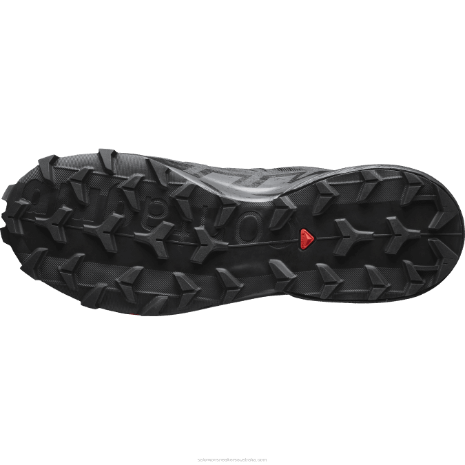 Women\'s Trail Running Shoes - Speedcross 6 V42L1507 Salomon Black/Phantom - Salomon sneakers Australia