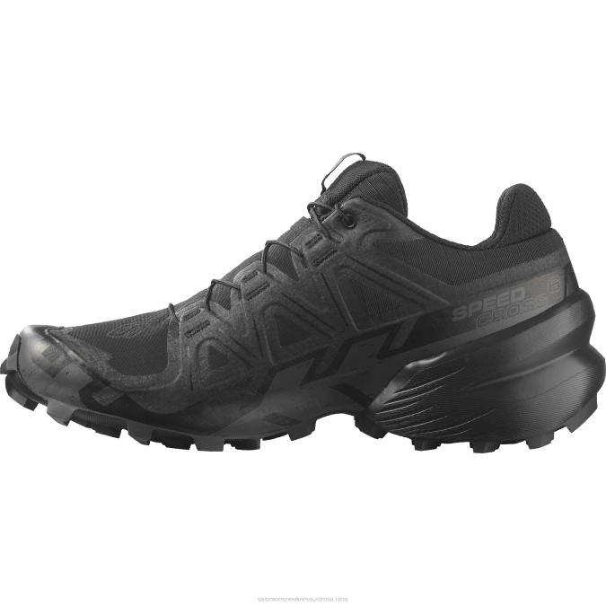 Women\'s Trail Running Shoes - Speedcross 6 V42L1507 Salomon Black/Phantom - Salomon sneakers Australia
