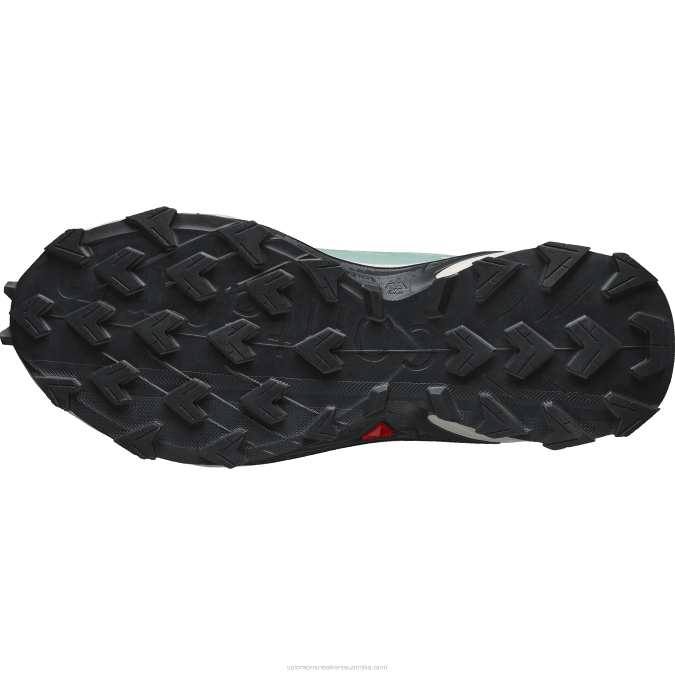 Women\'s Trail Running Shoes - Supercross 4 V42L1543 Salomon Aquifer/Lunar Rock/Ebony - Salomon sneakers Australia