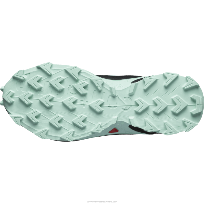 Women\'s Trail Running Shoes - Supercross 4 V42L1544 Salomon Harbor Blue/Black/Yucca - Salomon shoes