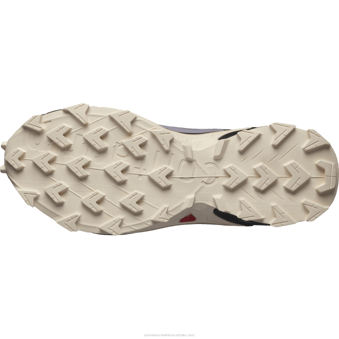 Women\'s Trail Running Shoes - Supercross 4 V42L1545 Salomon Moonscape/Black/Tender Peach - Salomon Australia