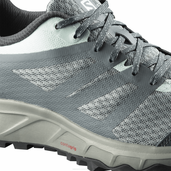 Women\'s Trail Running Shoes - Trailster 2 V42L1547 Salomon Lead/Stormy Weather/Icy Morn - Salomon shoes