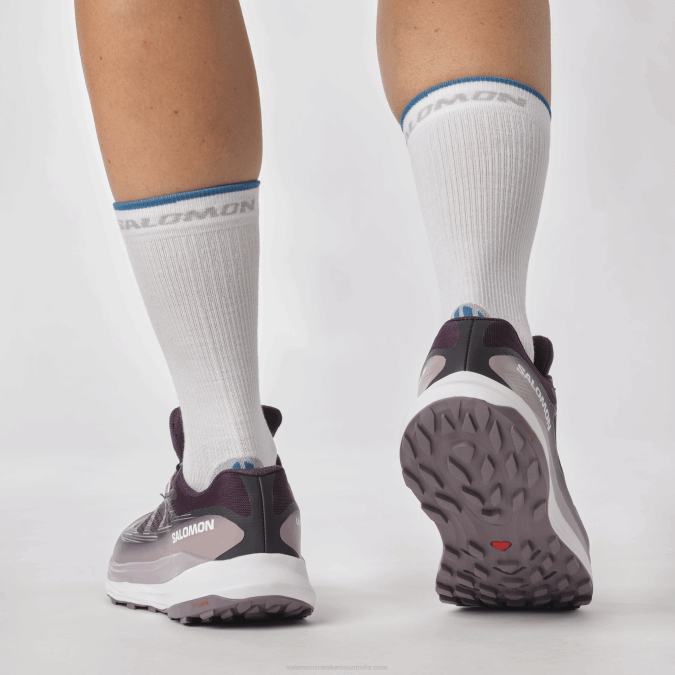 Women\'s Trail Running Shoes - Ultra Glide 2 Gore-Tex V42L1520 Salomon Nightshade/White/Moonscape - Salomon shoes