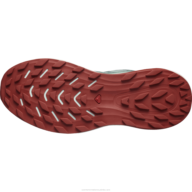 Women\'s Trail Running Shoes - Ultra Glide 2 V42L1489 Salomon Lily Pad/Bleached Aqua/Hot Sauce - Salomon sneakers Australia