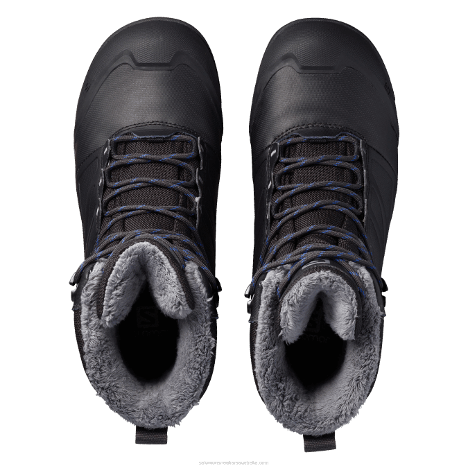 Women\'s Winter Boots - Toundra Pro Clima Waterproof V42L783 Salomon Phantom/Black/Amparo Blue - Salomon sneakers Australia