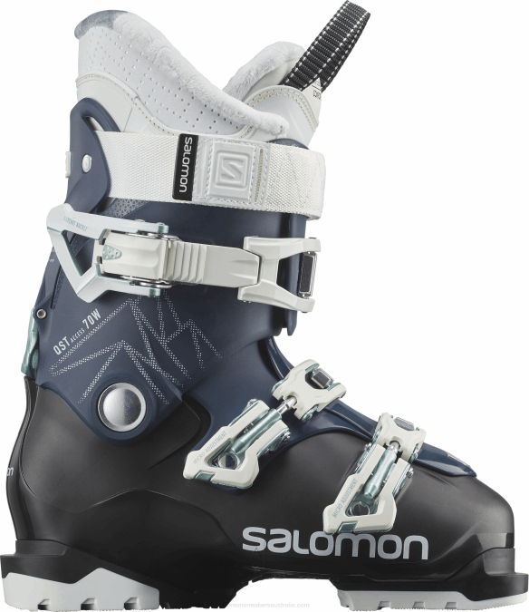 Women's All-Mountain Boots - Qst Access 70 V42L1043 Salomon Petrol Blue/White/Shooting Sea - Salomon shoes