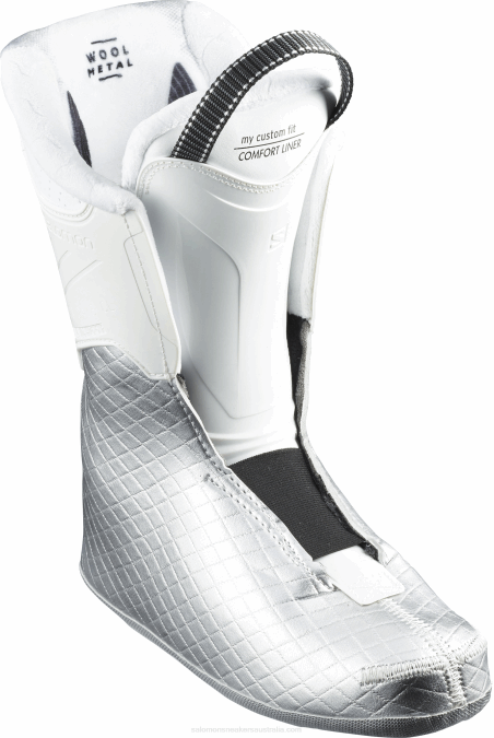 Women\'s All-Mountain Boots - Qst Access 70 V42L1043 Salomon Petrol Blue/White/Shooting Sea - Salomon shoes