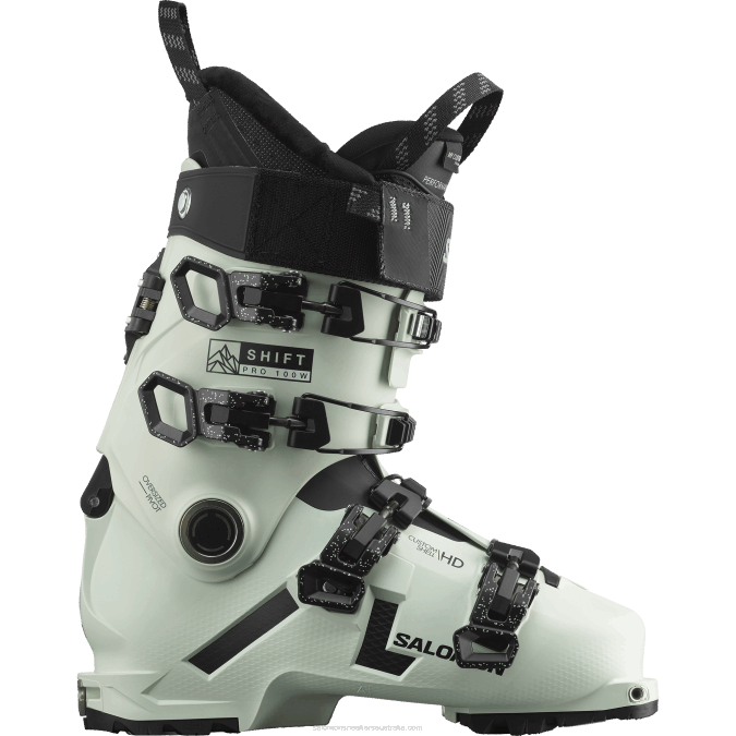 Women's Freeride Boots - Shift Pro 100 At V42L1037 Salomon White Moss/Black/White - Salomon shoes