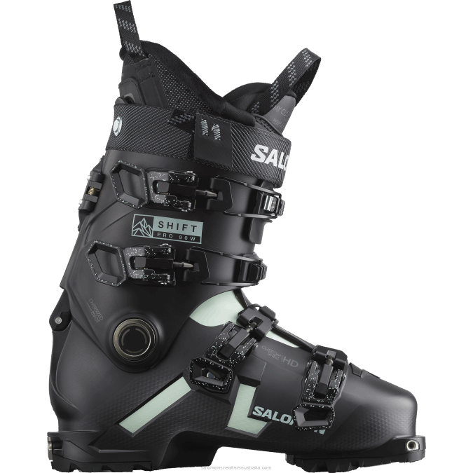 Women's Freeride Boots - Shift Pro 90 At V42L1287 Salomon Black/White Moss/Belluga - Salomon Australia