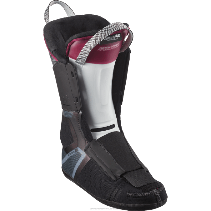 Women\'s On-Piste Boots - S/Pro Alpha 110 El V42L1027 Salomon Black/Cordovan/Silver - Salomon shoes