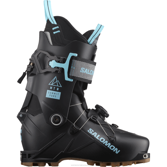 Women's Touring Boots - Mtn Summit Pure V42L1289 Salomon Black/Rainy Day - Salomon shoes