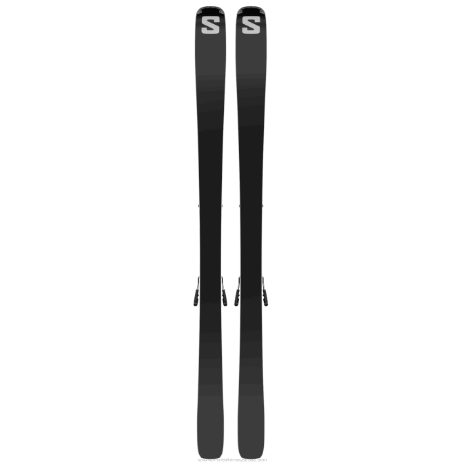 Women\'s All-Mountain Ski Package - Stance 84 (And M12) V42L1021 Salomon Otter/Black/Silver Metallic - Salomon Australia