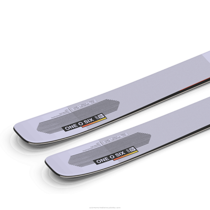 Women\'s All-Mountain Skis - Qst 106 V42L1001 Salomon Evening Haze/Acid Green/Flame - Salomon sneakers Australia