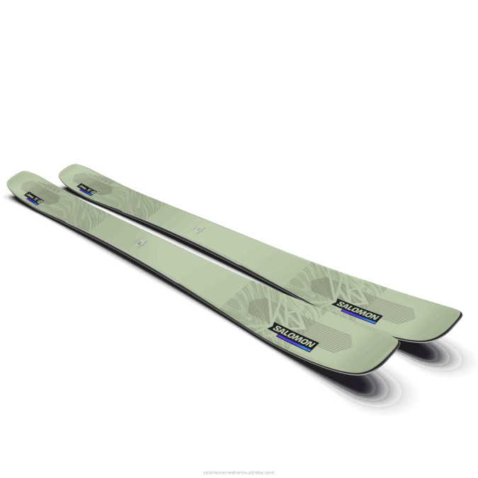 Women\'s All-Mountain Skis - Qst Lumen 98 V42L1286 Salomon White Moss/Dusk Purple/Black - Salomon sneakers Australia