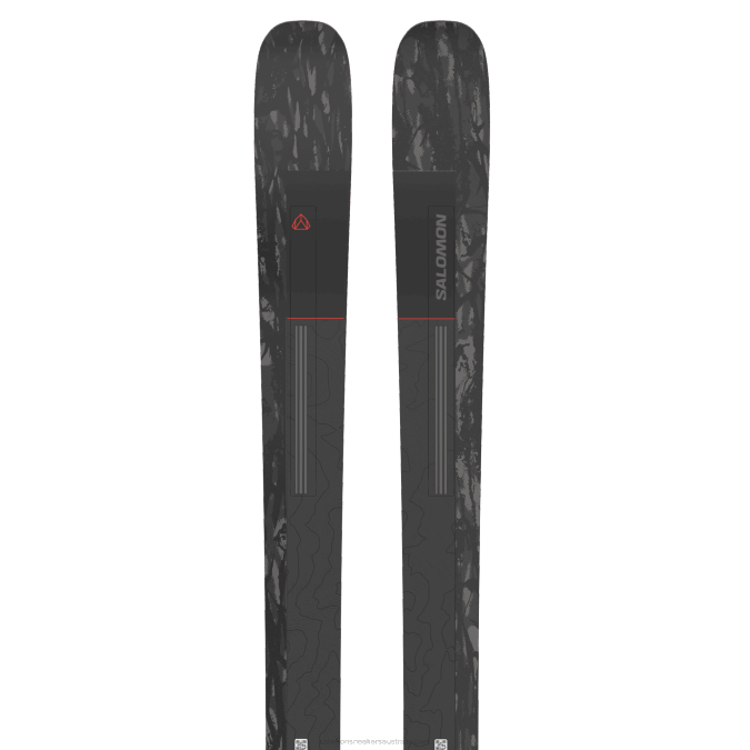 Women's All-Mountain Skis - Stance 102 V42L1017 Salomon Black/Red - Salomon shoes