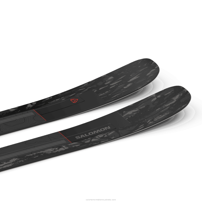 Women\'s All-Mountain Skis - Stance 102 V42L1017 Salomon Black/Red - Salomon shoes