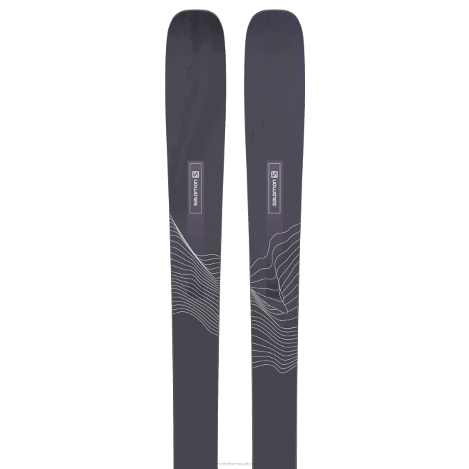 Women's All-Mountain Skis - Stance 88 V42L1004 Salomon Black - Salomon sneakers Australia