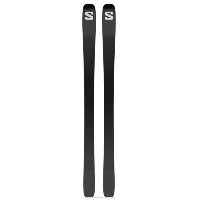 Women\'s All-Mountain Skis - Stance 90 V42L1007 Salomon Black/Burgandy Metallic - Salomon sneakers Australia