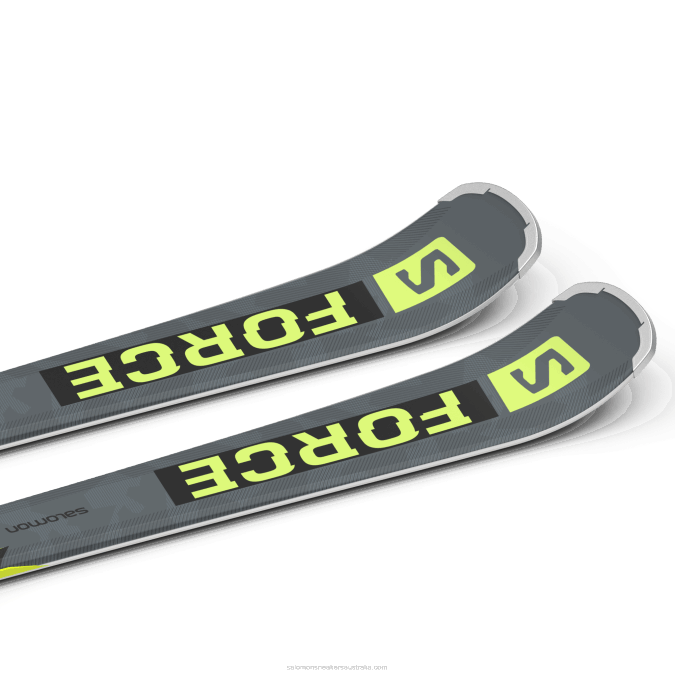 Women\'s On-Piste Ski Package - S/Force Sx (And M10) V42L1019 Salomon Castelrock/Pastel Neon Lime 1/Black - Salomon sneakers Australia