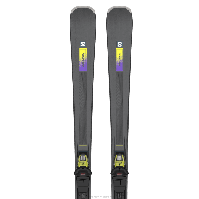 Women's On-Piste Ski Package - S/Max N 10 Xt (And M11) V42L1013 Salomon Black/Acid Green/Dusk Purple - Salomon sneakers Australia