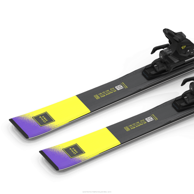 Women\'s On-Piste Ski Package - S/Max N 10 Xt (And M11) V42L1013 Salomon Black/Acid Green/Dusk Purple - Salomon sneakers Australia