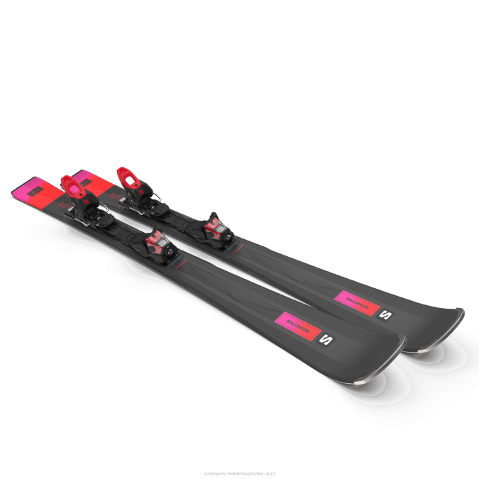 Women\'s On-Piste Ski Package - S/Max N 6 Xt (And M10) V42L1022 Salomon Black/Red/Sugar Plum - Salomon sneakers Australia