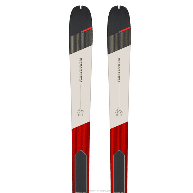 Women's Touring Skis - Mtn 80 Pro V42L1009 Salomon Neon Coral/Rainy Day/Black - Salomon Australia