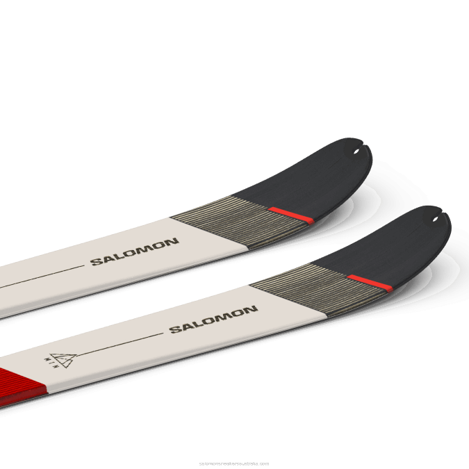 Women\'s Touring Skis - Mtn 80 Pro V42L1009 Salomon Neon Coral/Rainy Day/Black - Salomon Australia