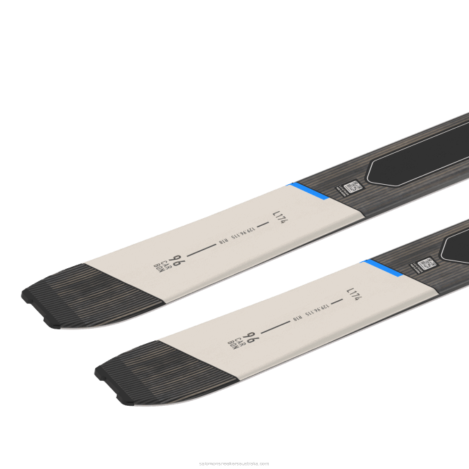 Women\'s Touring Skis - Mtn 96 Carbon V42L1005 Salomon Rainy Day/Process Blue/Black - Salomon shoes