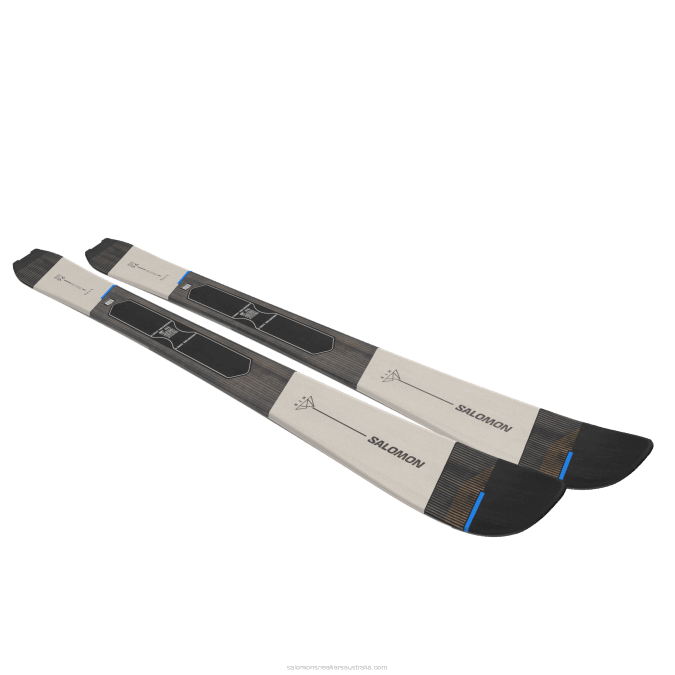 Women\'s Touring Skis - Mtn 96 Carbon V42L1005 Salomon Rainy Day/Process Blue/Black - Salomon shoes