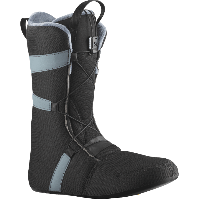 Women\'s Snowboard Boots - Ivy Boa V42L1320 Salomon Black/Stormy Weather - Salomon Australia