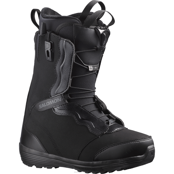 Women's Snowboard Boots - Ivy V42L1323 Salomon Black/Asphalt - Salomon sneakers Australia