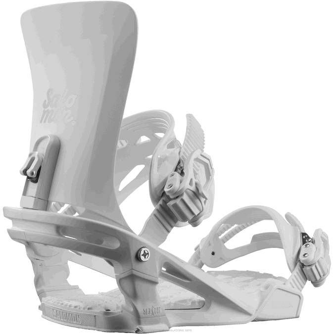 Women's Snowboard Bindings - Nesta V42L1329 Salomon White - Salomon Australia