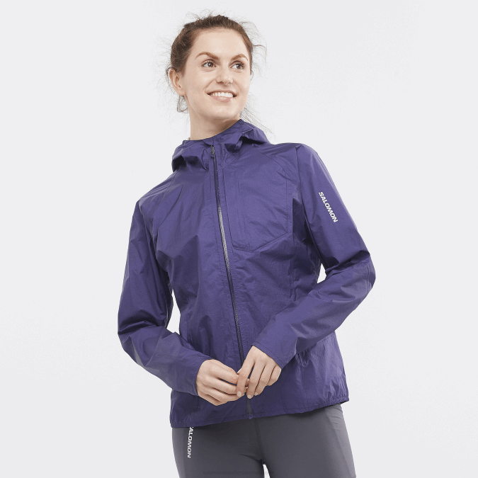 Women's Shell Jacket - Bonatti Waterproof V42L844 Salomon Astral Aura - Salomon shoes