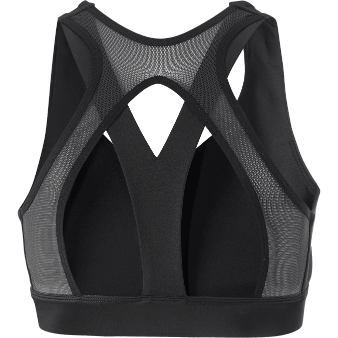 Women\'s Sports Bra - Cross Run V42L936 Salomon Deep Black - Salomon sneakers Australia