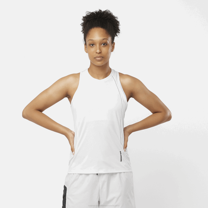 Women's Tank - Equipe V42L907 Salomon White - Salomon shoes